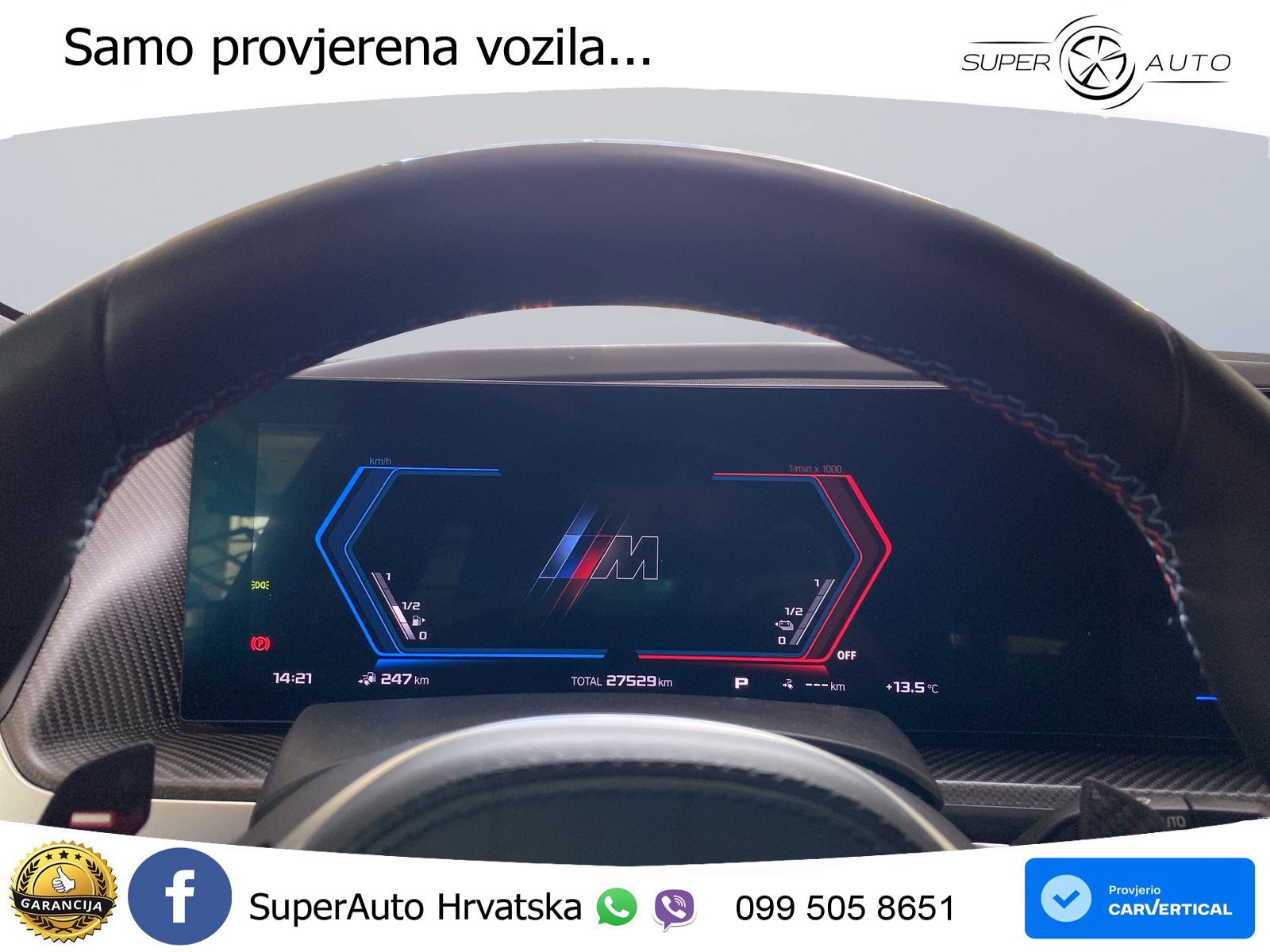 BMW XM 50e (476 KS) M xDrive M Steptronic ZRAČNI+ACC+4xGR SJED+360