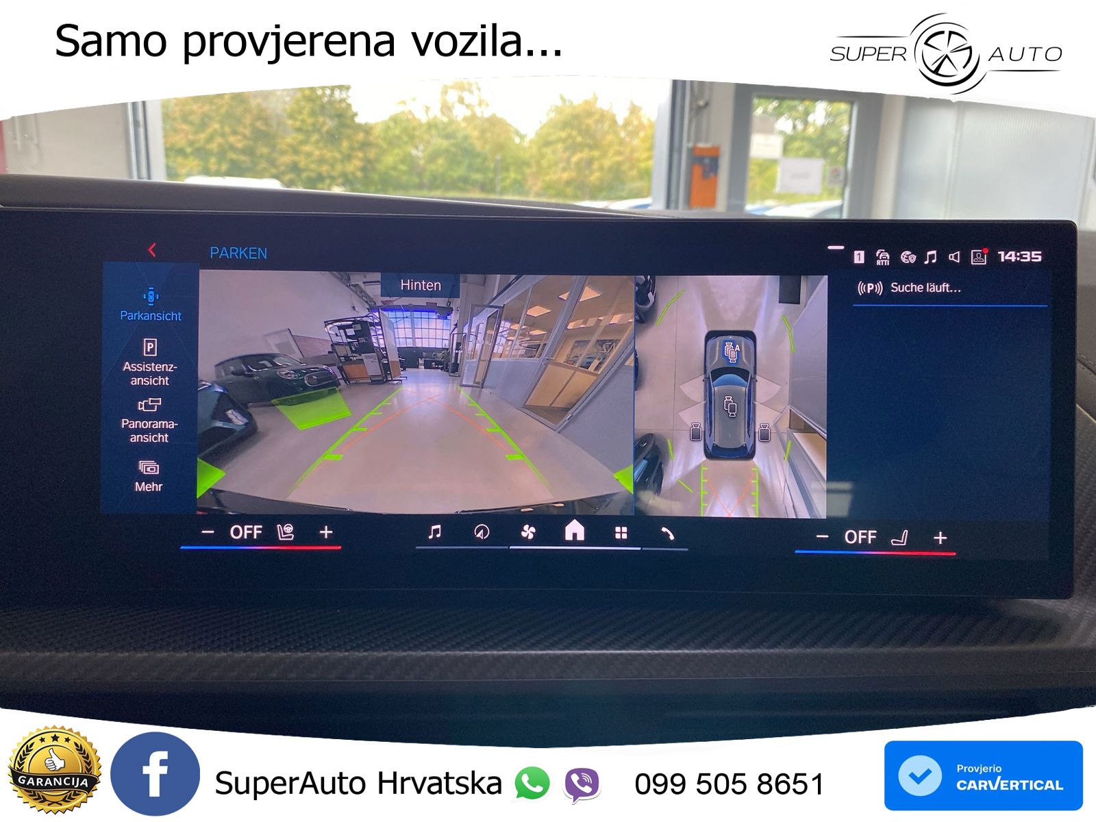 BMW XM 50e (476 KS) M xDrive M Steptronic ZRAČNI+ACC+4xGR SJED+360