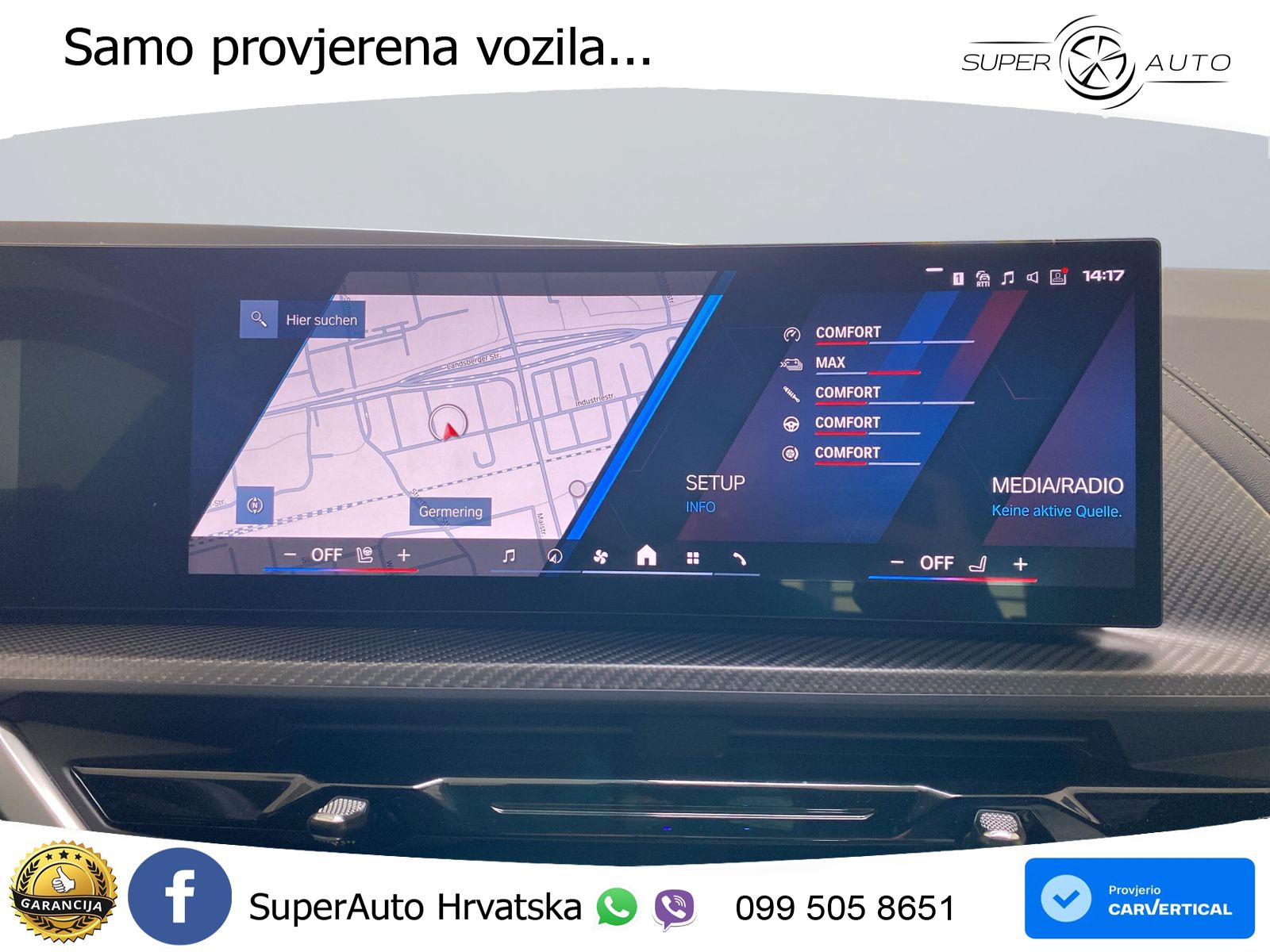 BMW XM 50e (476 KS) M xDrive M Steptronic ZRAČNI+ACC+4xGR SJED+360
