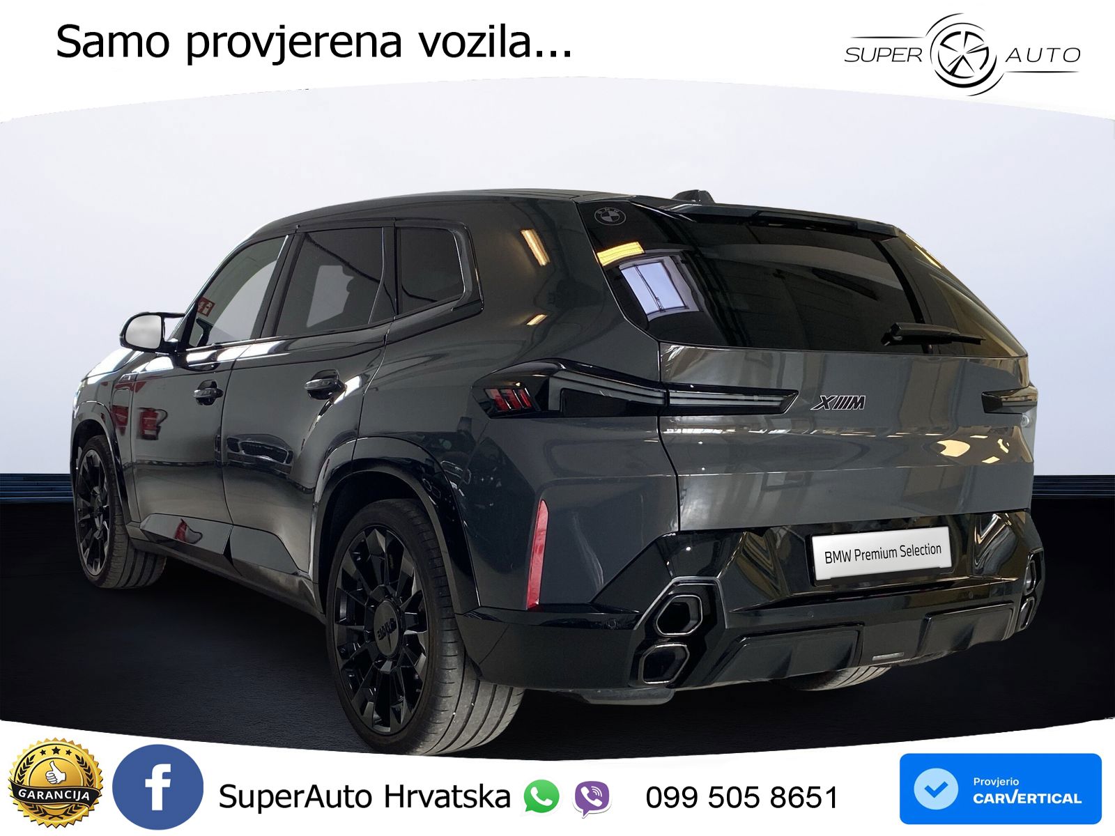 BMW XM 50e (476 KS) M xDrive M Steptronic ZRAČNI+ACC+4xGR SJED+360