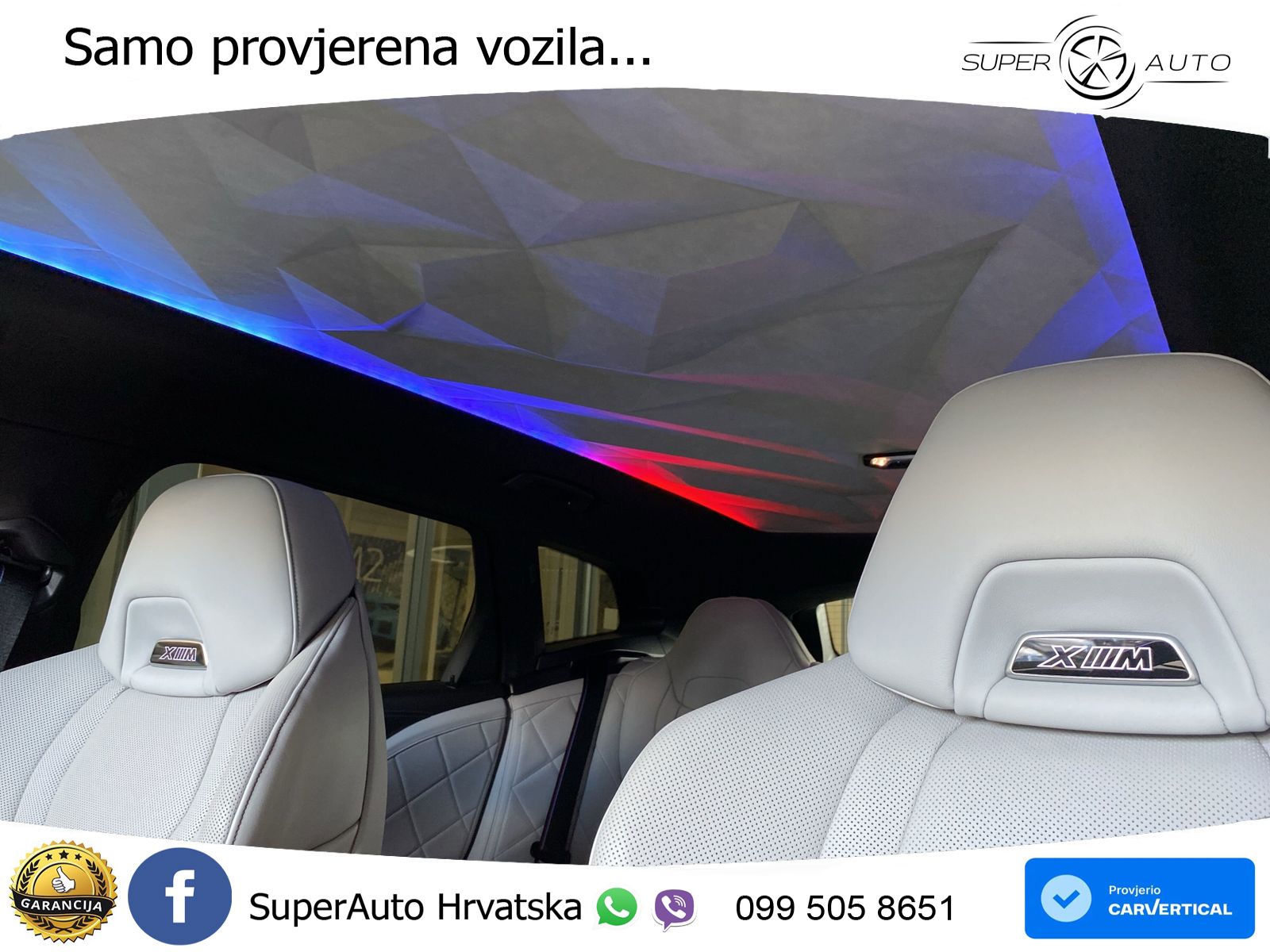 BMW XM 50e (476 KS) M xDrive M Steptronic ZRAČNI+ACC+4xGR SJED+360