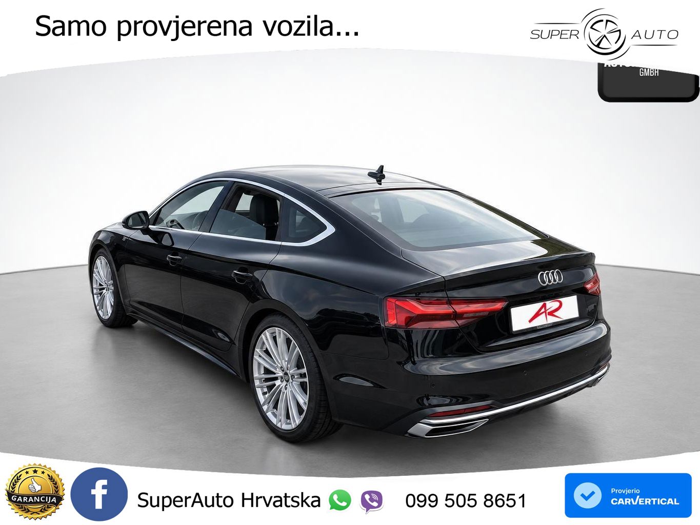 Audi A5 Sportback 40 TDI (204 KS) quattro S tronic S line LED+GR SJED+ACC