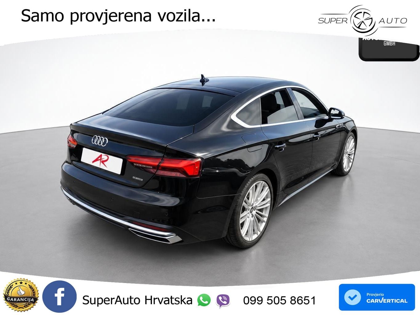 Audi A5 Sportback 40 TDI (204 KS) quattro S tronic S line LED+GR SJED+ACC
