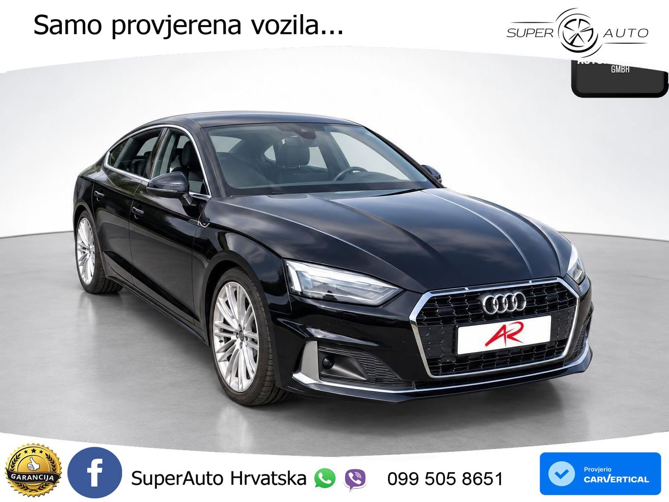 Audi A5 Sportback 40 TDI (204 KS) quattro S tronic S line LED+GR SJED+ACC