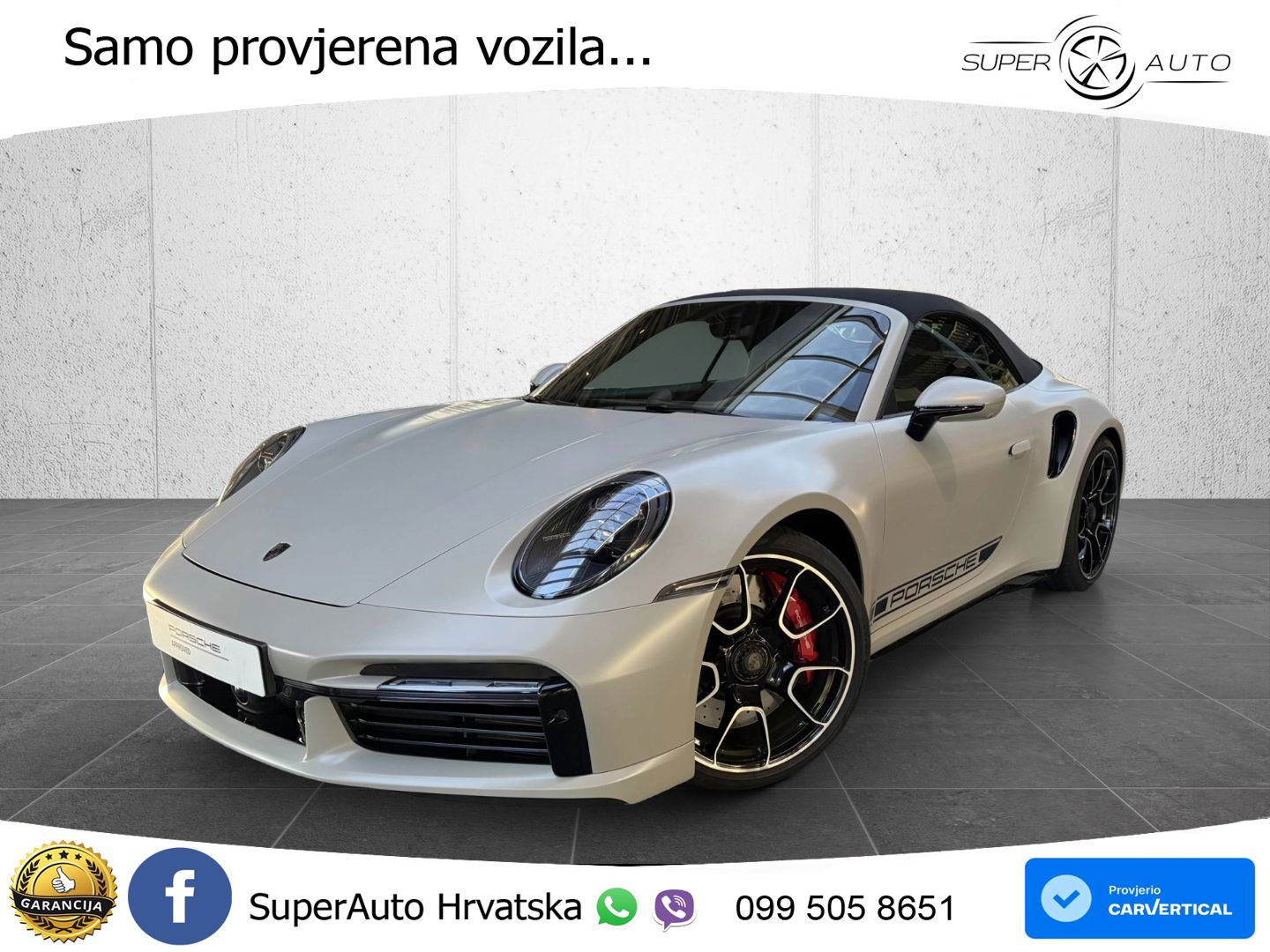 Porsche 911 Turbo Cabriolet 3.8 (580 KS) PDK MATRIX+GR SJED+KAM