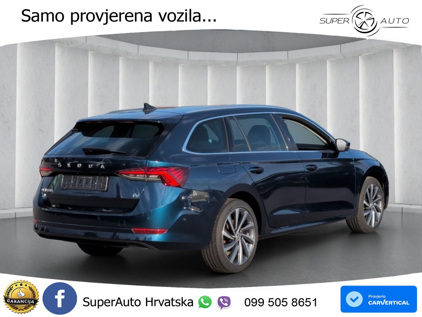 Škoda Octavia Combi iV 1.4 TSI (204 KS) DSG MATRIX+GR SJED+KAM