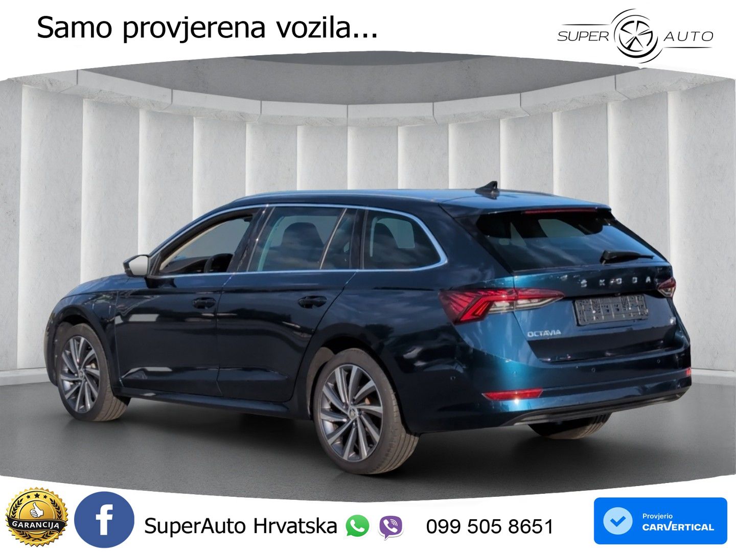Škoda Octavia Combi iV 1.4 TSI (204 KS) DSG MATRIX+GR SJED+KAM