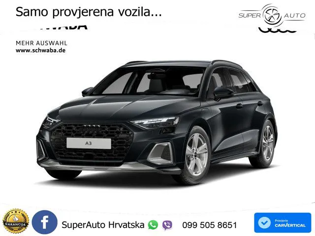 Audi A3 allstreet 40 TFSIe (204 KS) S tronic LED+GR SJED+ACC