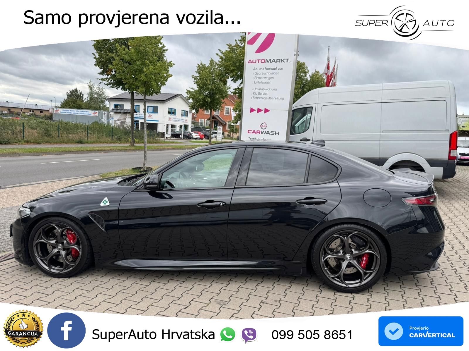 Alfa Romeo Giulia Quadrifoglio 2.9 V6 BiTurbo (510 KS) Automatic LED+GR SJED+ACC