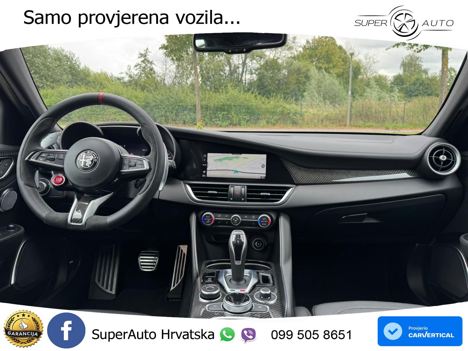 Alfa Romeo Giulia Quadrifoglio 2.9 V6 BiTurbo (510 KS) Automatic LED+GR SJED+ACC