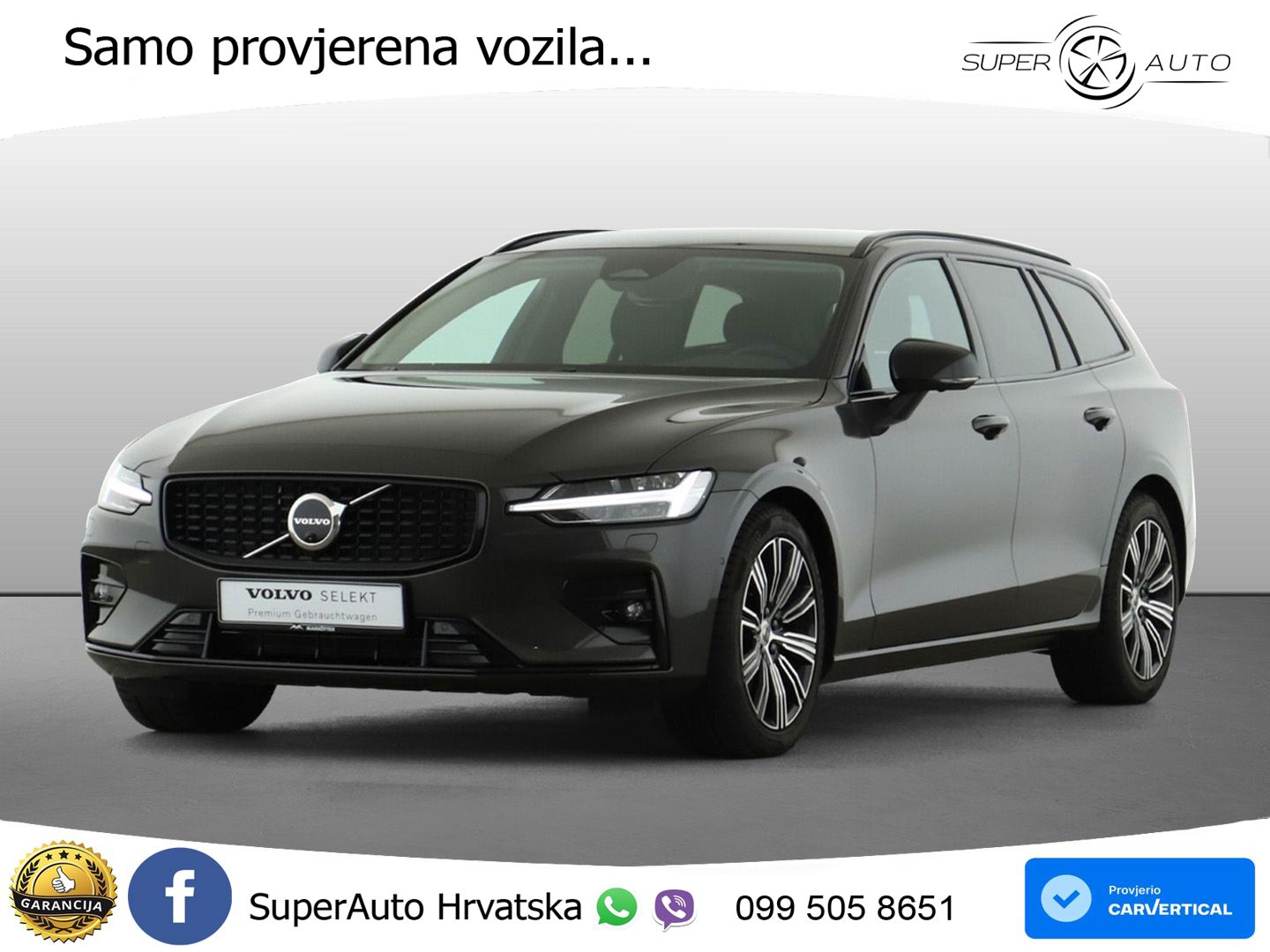 Volvo V60 2.0 B4 Benzin DCT LED+GR SJED+ACC
