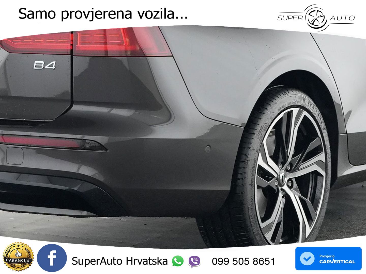 Volvo V60 2.0 B4 Benzin DCT LED+GR SJED+ACC