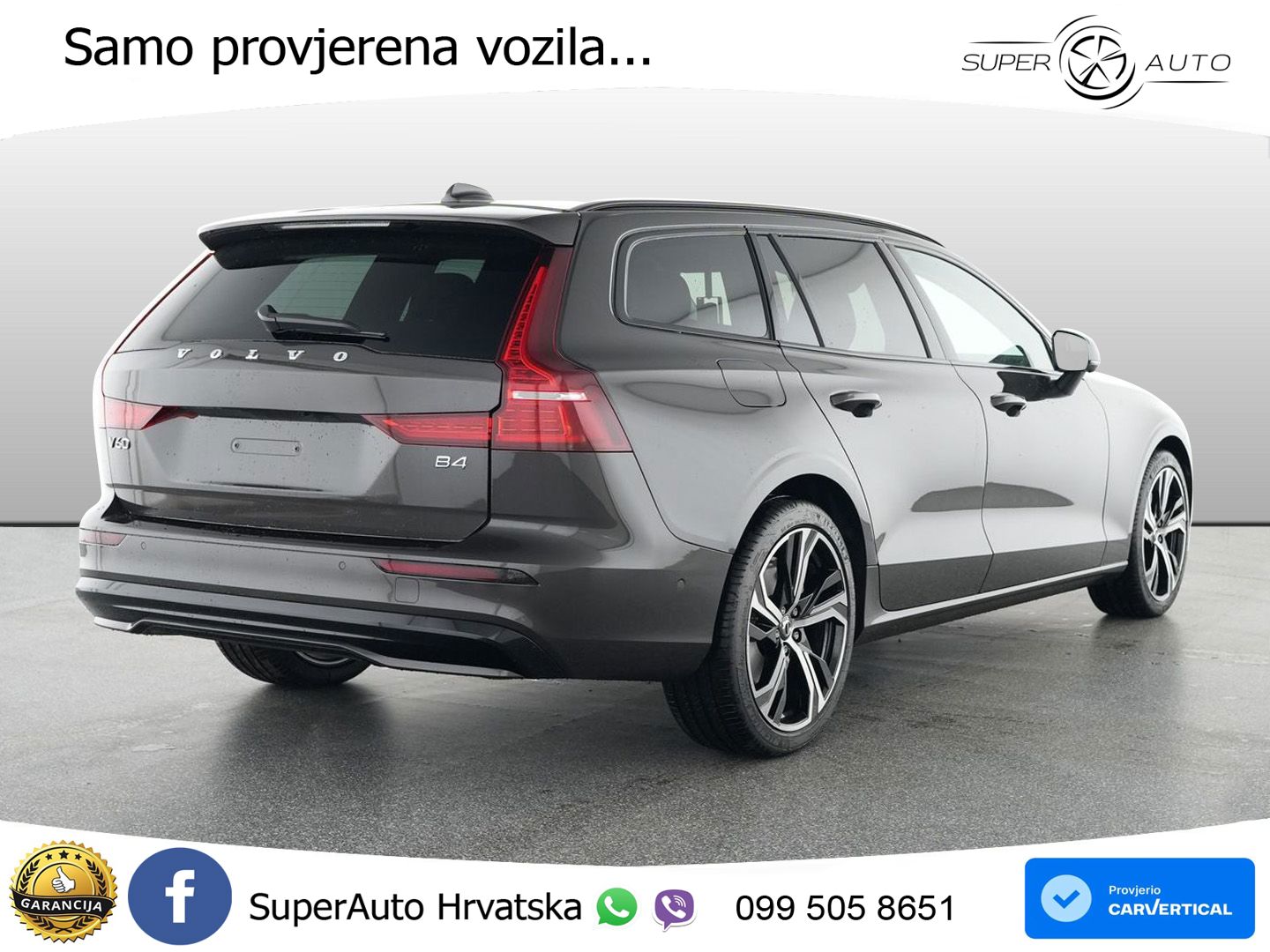Volvo V60 2.0 B4 Benzin DCT LED+GR SJED+ACC