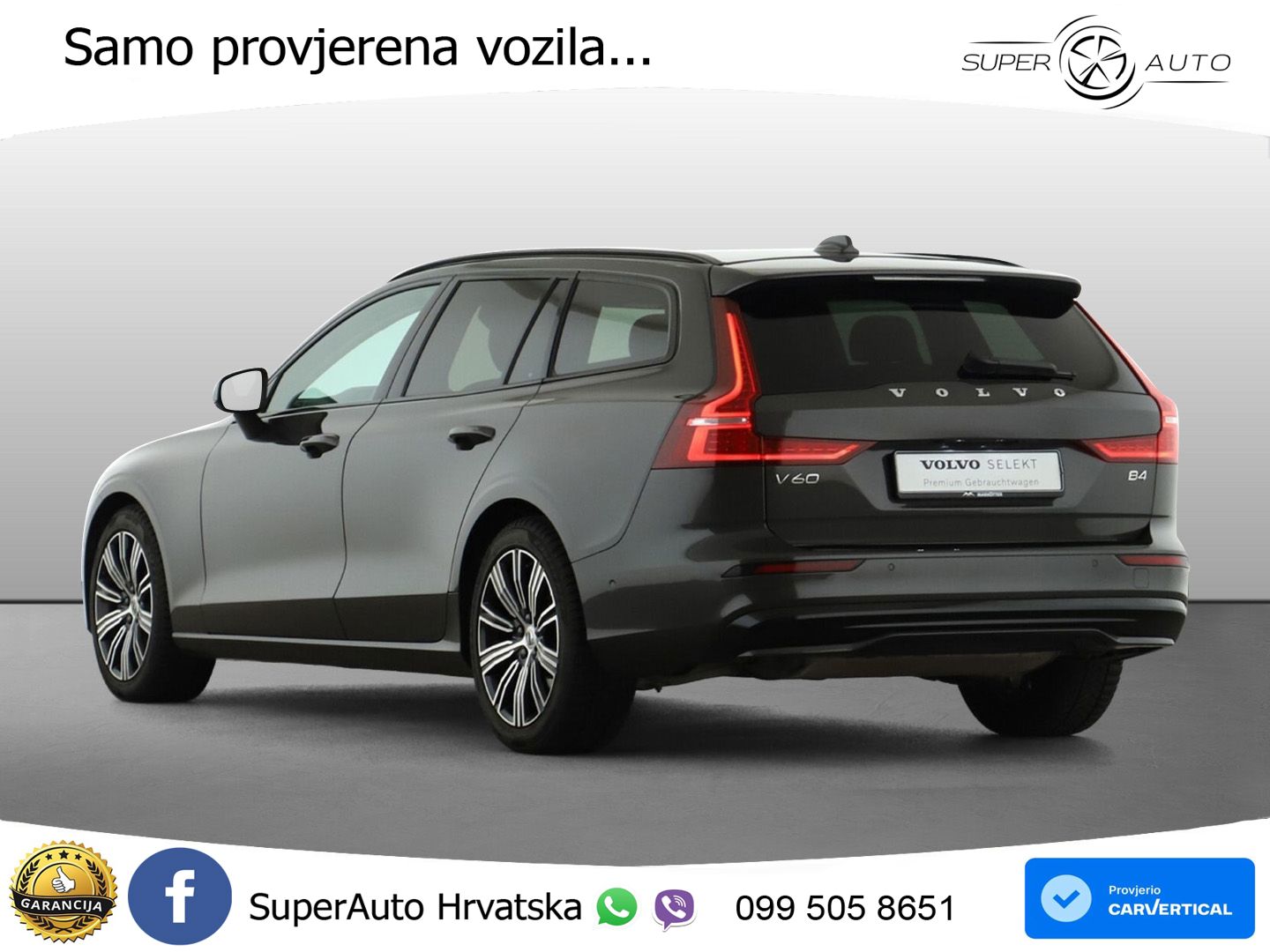 Volvo V60 2.0 B4 Benzin DCT LED+GR SJED+ACC