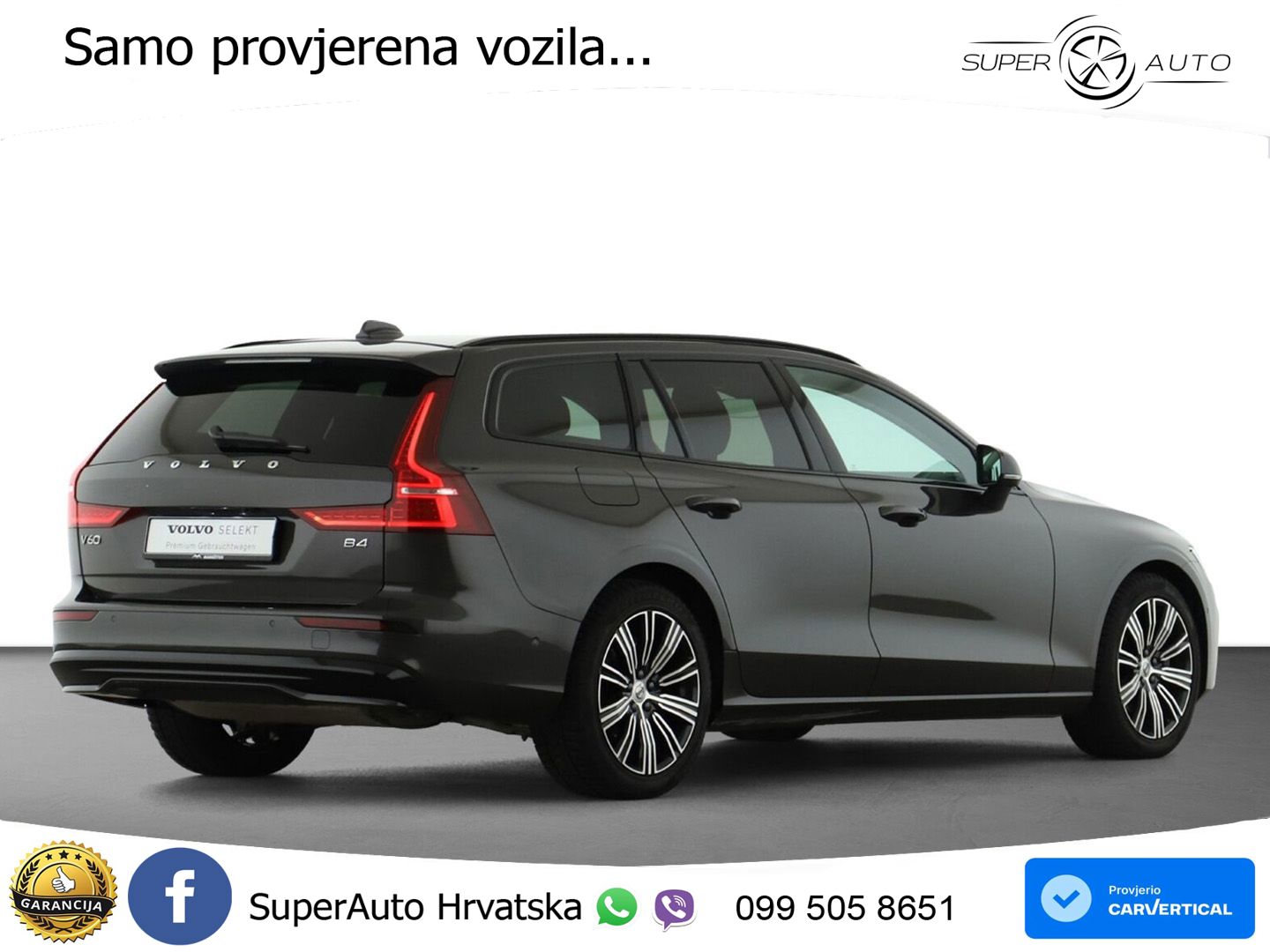 Volvo V60 2.0 B4 Benzin DCT LED+GR SJED+ACC