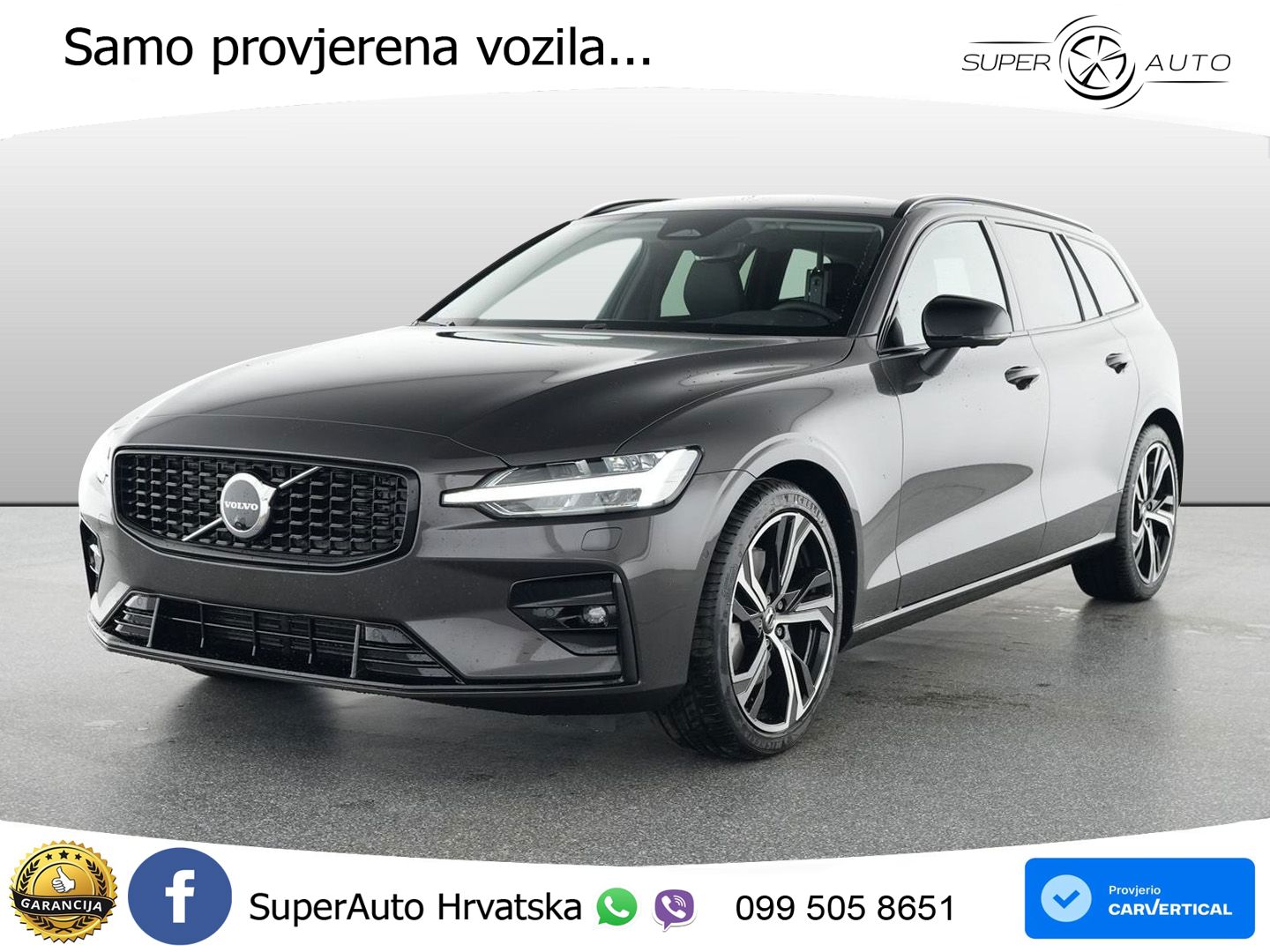 Volvo V60 2.0 B4 Benzin DCT LED+GR SJED+ACC