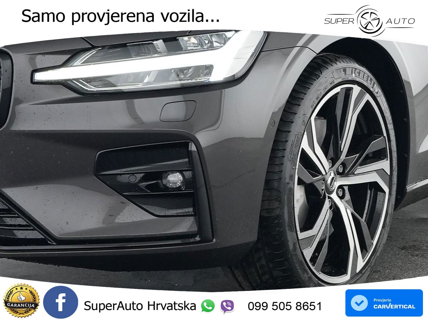 Volvo V60 2.0 B4 Benzin DCT LED+GR SJED+ACC