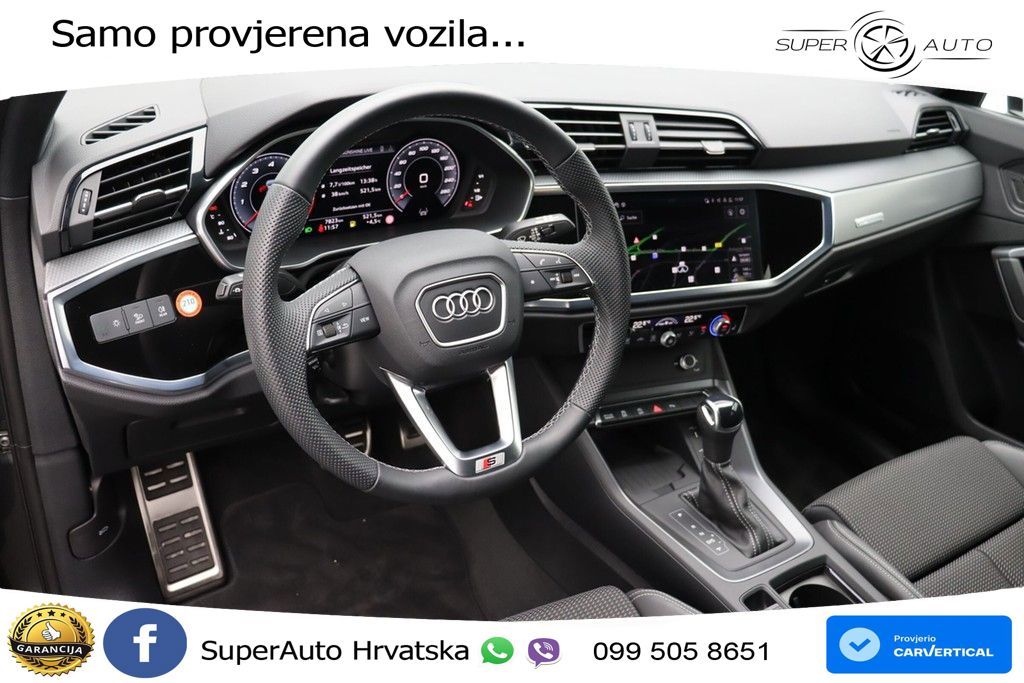 Audi Q3 35 TFSI (150 KS) S tronic S line LED+GR SJED+ACC
