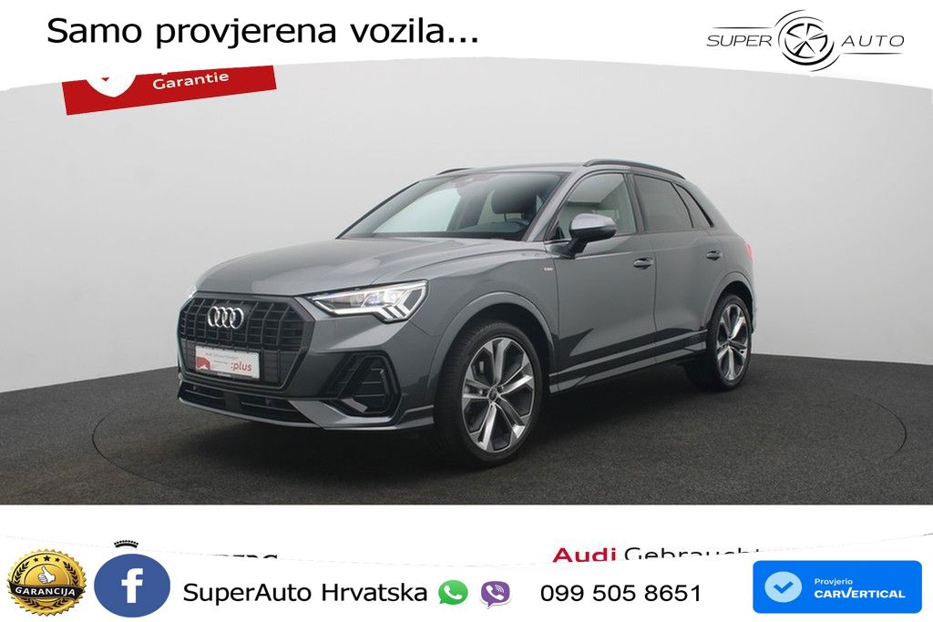 Audi Q3 35 TFSI (150 KS) S tronic S line LED+GR SJED+ACC