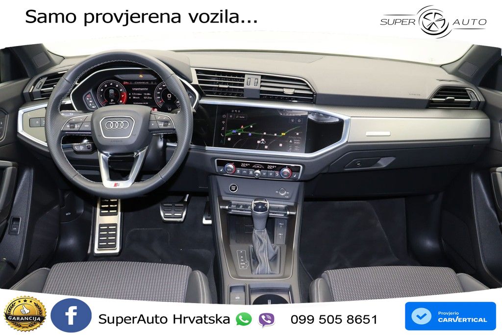 Audi Q3 35 TFSI (150 KS) S tronic S line LED+GR SJED+ACC