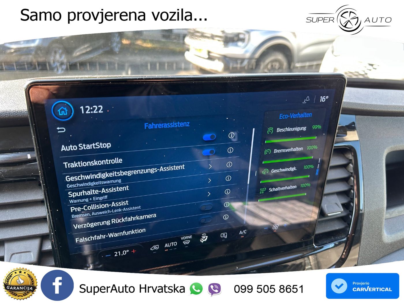 Ford Transit 350 L3H2 Trend KLIMAAUT*SPUR*CARPLAY*CAM 131 KS