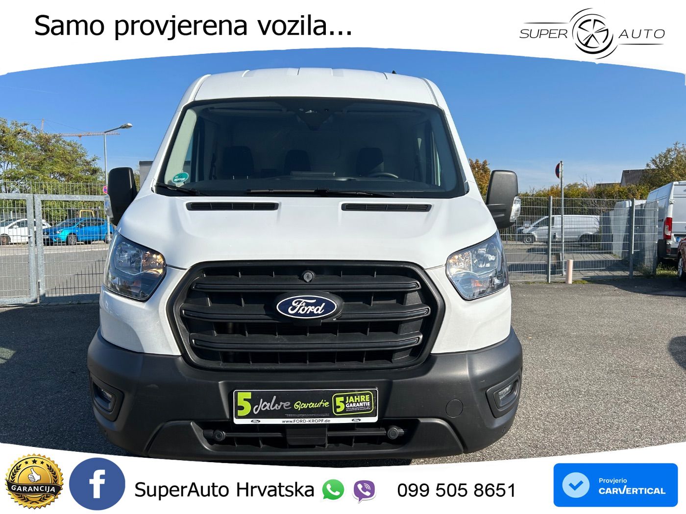Ford Transit 350 L3H2 Trend KLIMAAUT*SPUR*CARPLAY*CAM 131 KS
