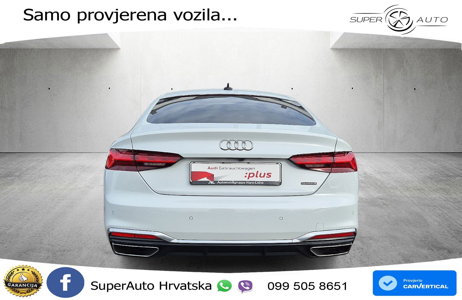 Audi A5 Sportback  40 TFSI (204 KS) quattro S tronic 2x S line