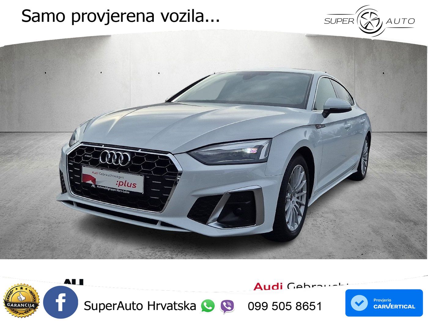 Audi A5 Sportback  40 TFSI (204 KS) quattro S tronic 2x S line