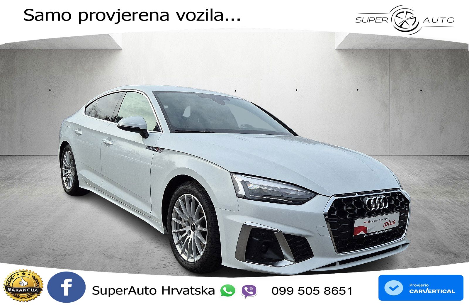 Audi A5 Sportback  40 TFSI (204 KS) quattro S tronic 2x S line