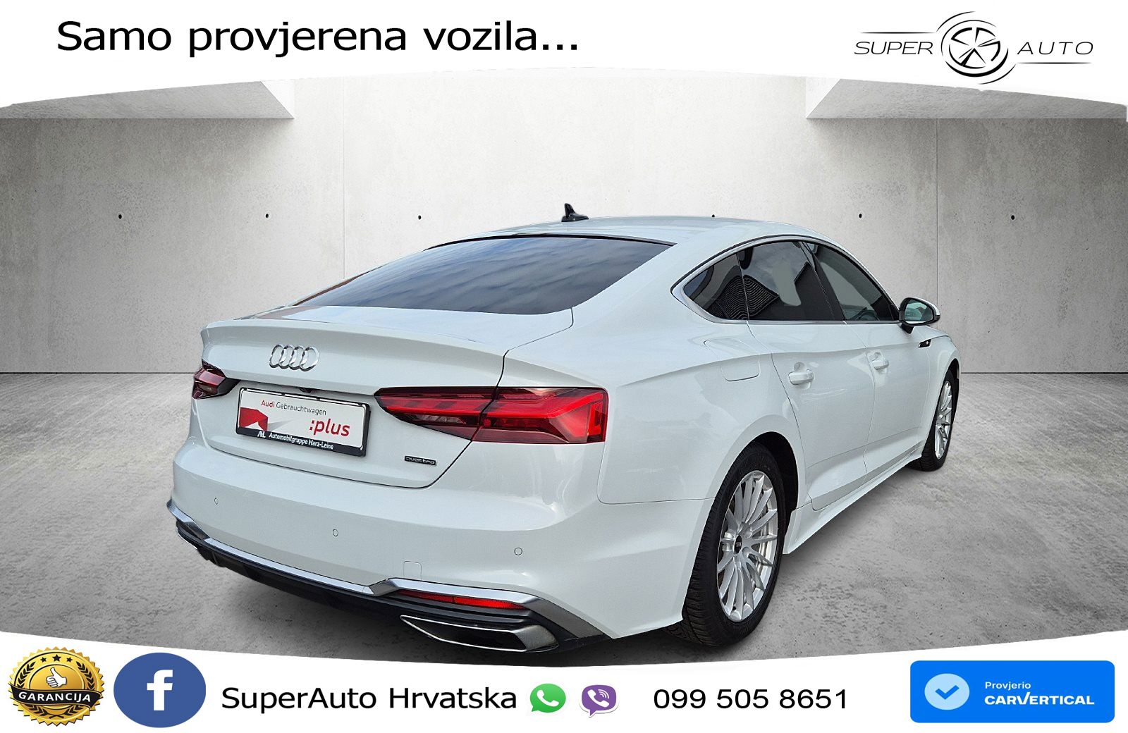 Audi A5 Sportback  40 TFSI (204 KS) quattro S tronic 2x S line