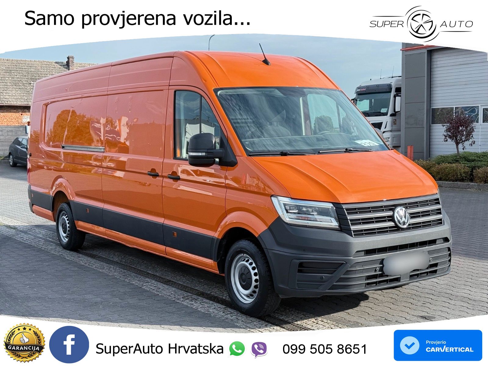 Volkswagen Crafter Kasten L5H2 lang plus Hochdach 177 KS