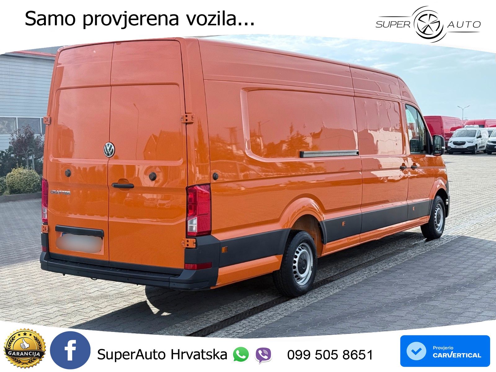 Volkswagen Crafter Kasten L5H2 lang plus Hochdach 177 KS