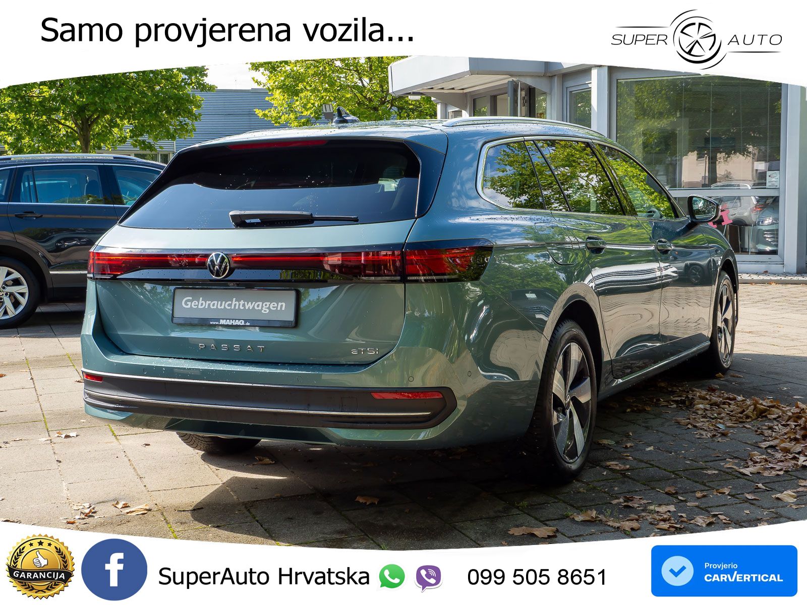 Volkswagen Passat Variant 1.5 eTSI (150 KS) DSG Business LED+GR SJED+ACC