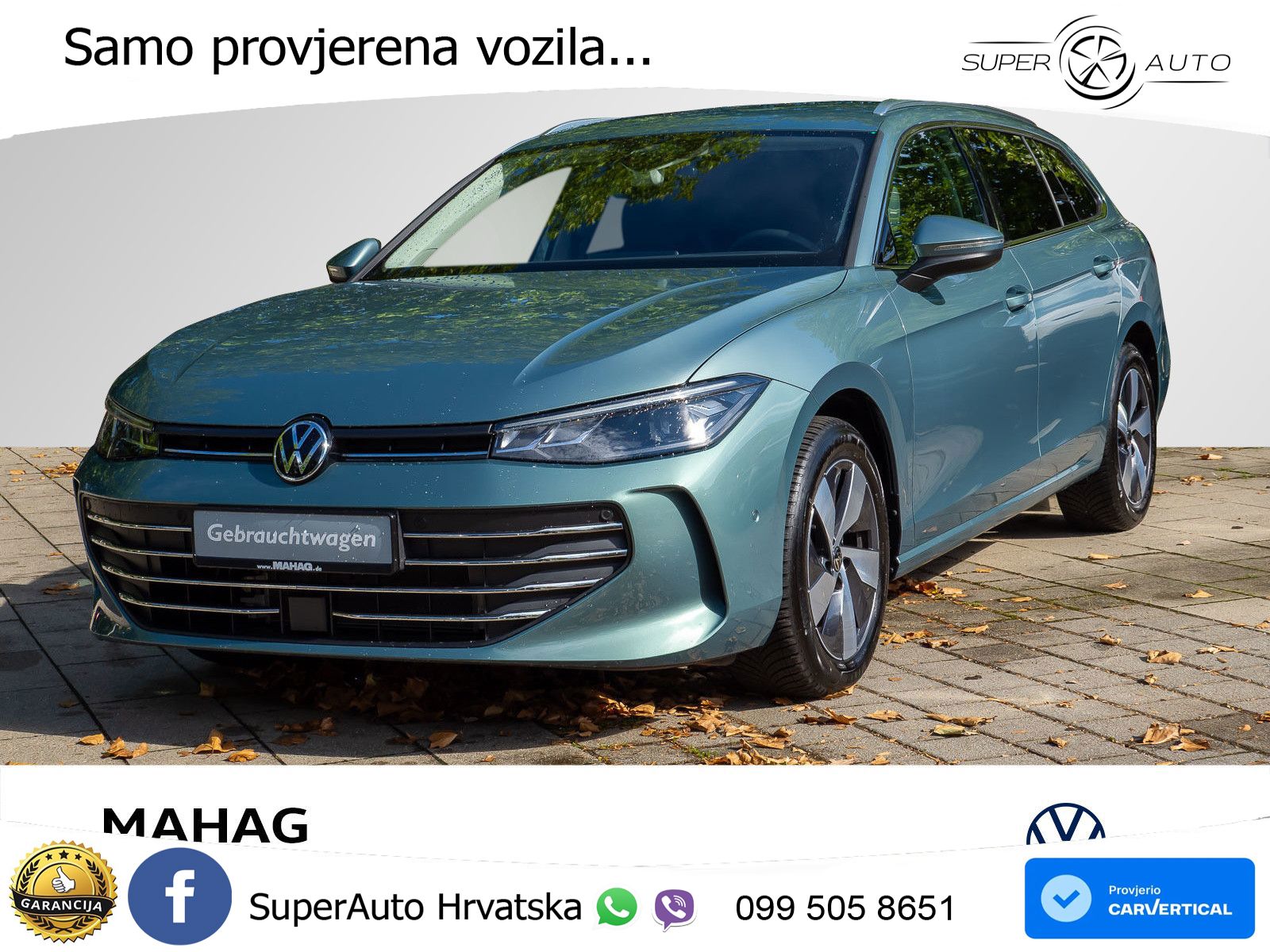 Volkswagen Passat Variant 1.5 eTSI (150 KS) DSG Business LED+GR SJED+ACC