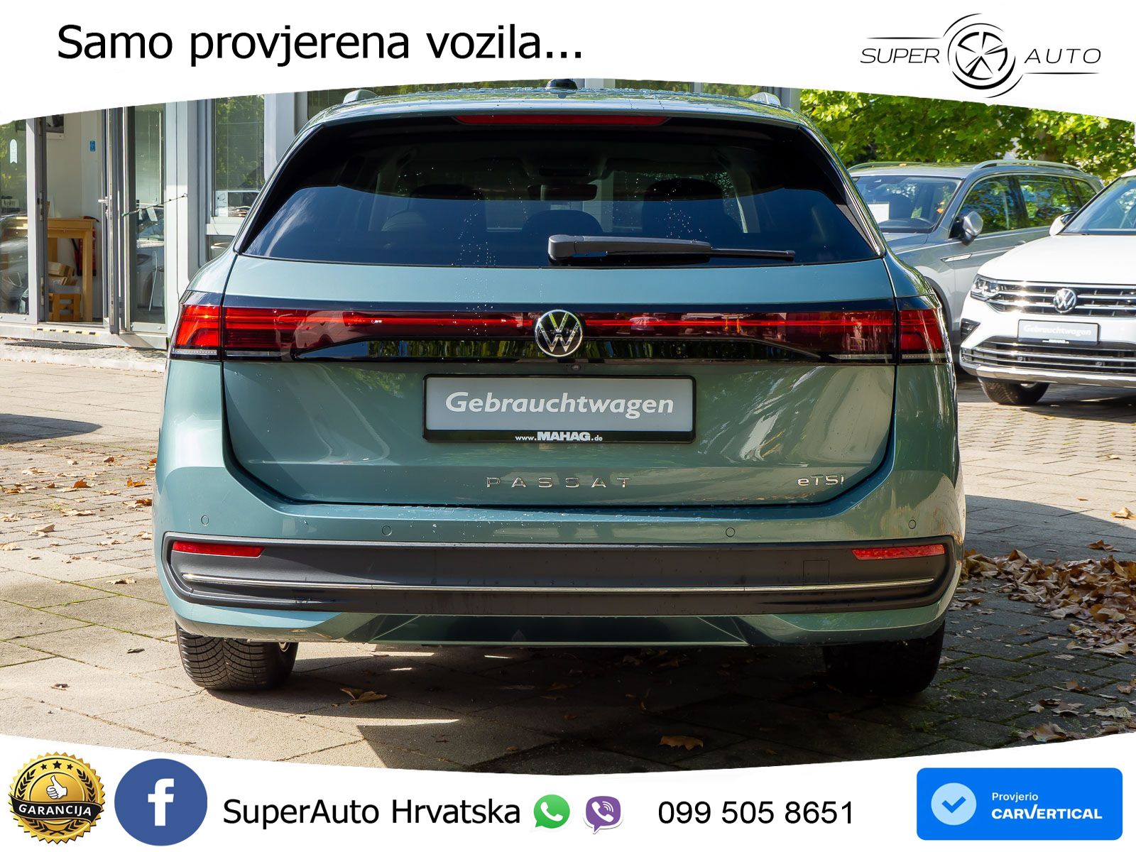 Volkswagen Passat Variant 1.5 eTSI (150 KS) DSG Business LED+GR SJED+ACC