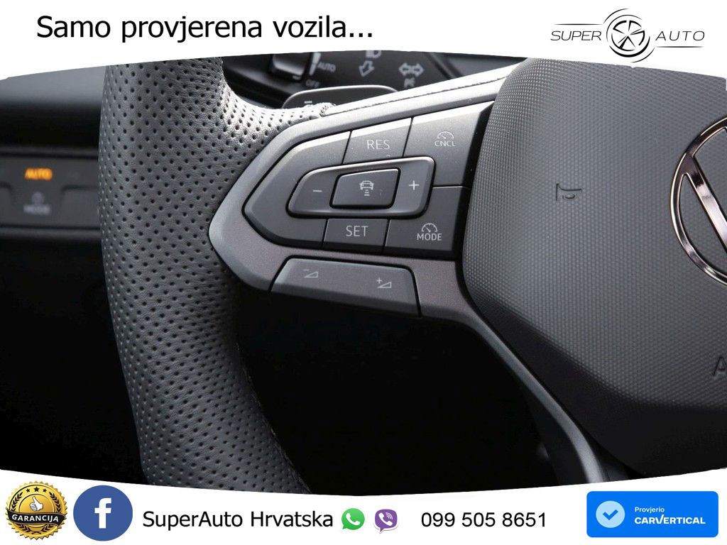 Volkswagen T-Roc 1.5 eTSI (150 KS)  DSG R-Line LED+GR SJED+ACC