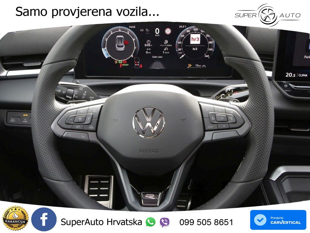 Volkswagen T-Roc 1.5 eTSI (150 KS)  DSG R-Line LED+GR SJED+ACC