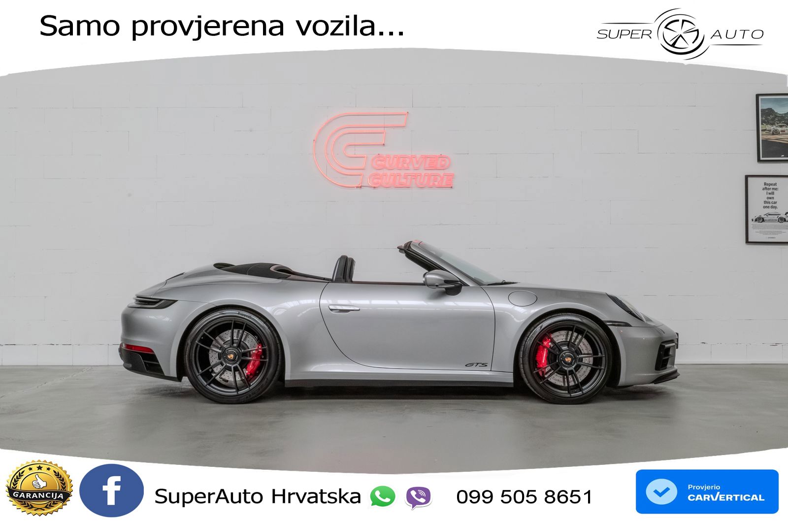 Porsche 911 Carrera GTS Cabriolet 3.0 (480 KS) PDK LED+GR SJED+ACC