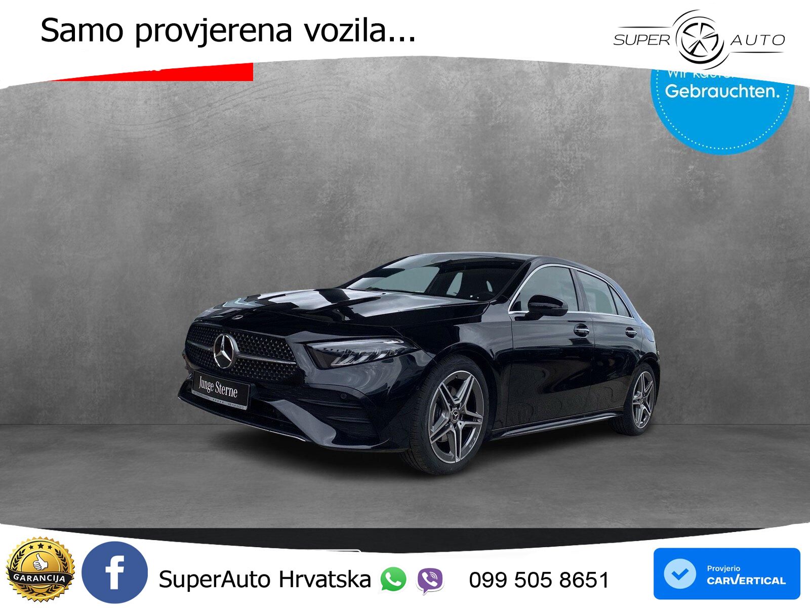 Mercedes-Benz A 180 7G-DCT AMG LED+GR SJED+ACC