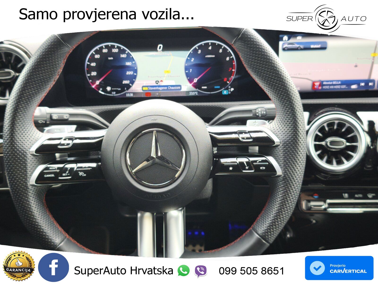 Mercedes-Benz A 180 7G-DCT AMG LED+GR SJED+ACC