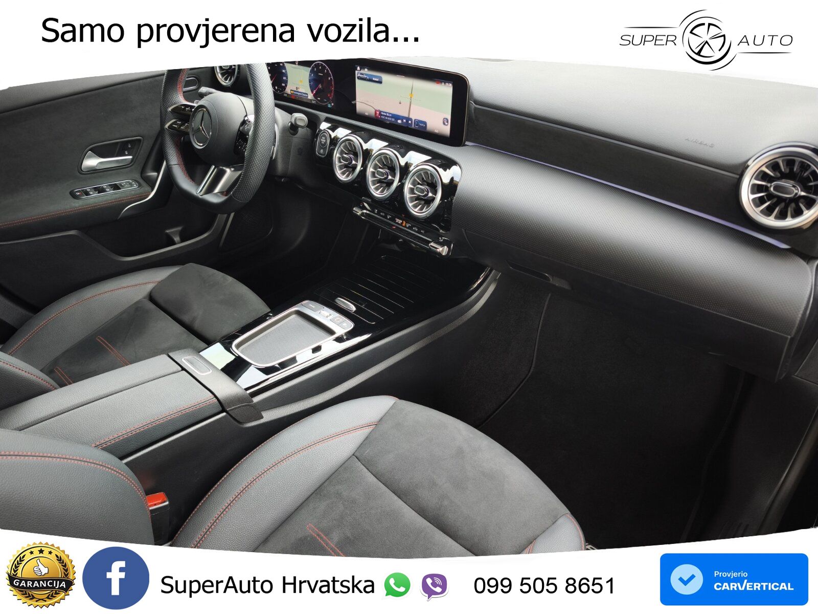 Mercedes-Benz A 180 7G-DCT AMG LED+GR SJED+ACC