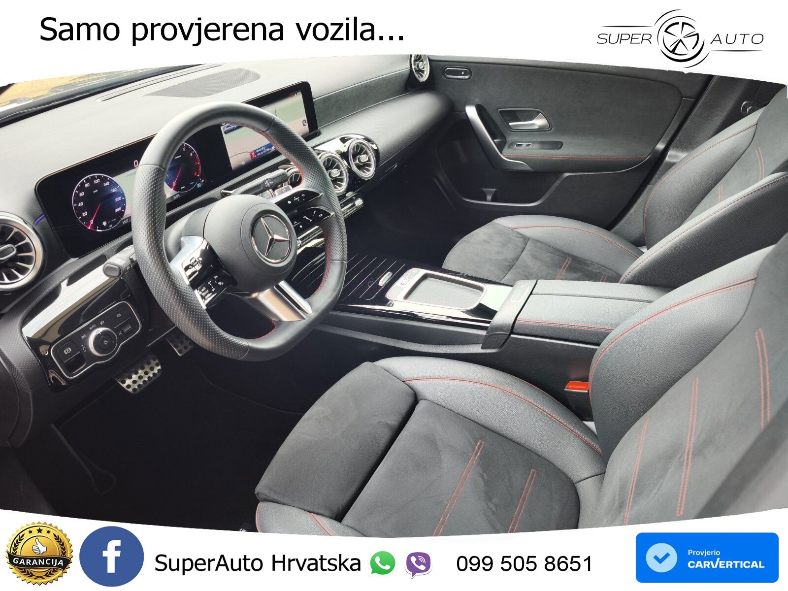 Mercedes-Benz A 180 7G-DCT AMG LED+GR SJED+ACC