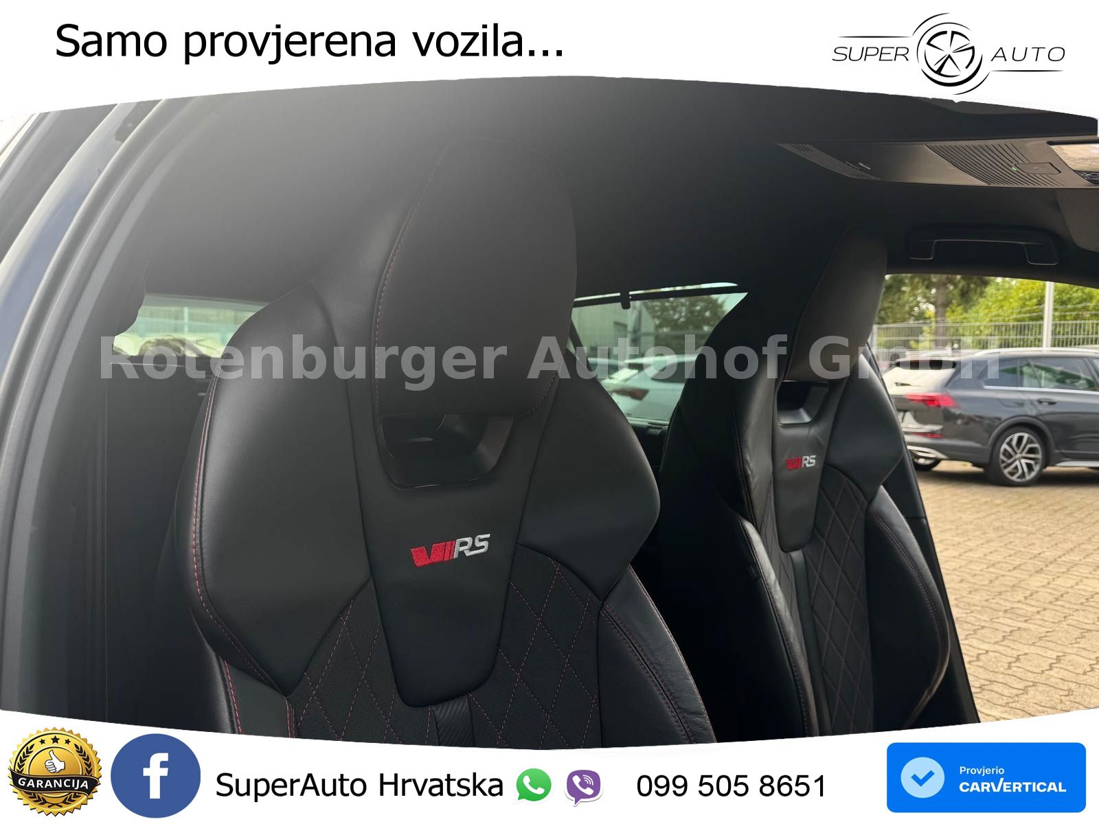 Škoda Octavia Combi RS 2.0 TDI (200 KS) DSG LED+GR SJED+ACC