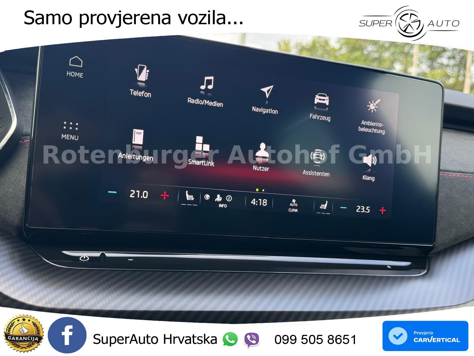 Škoda Octavia Combi RS 2.0 TDI (200 KS) DSG LED+GR SJED+ACC