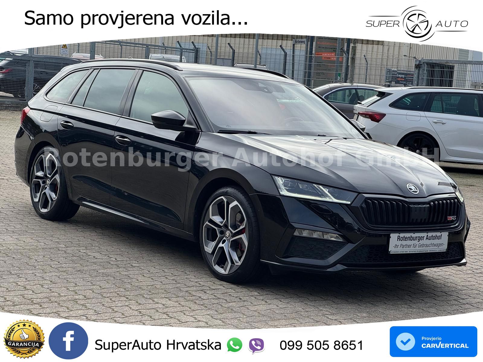 Škoda Octavia Combi RS 2.0 TDI (200 KS) DSG LED+GR SJED+ACC