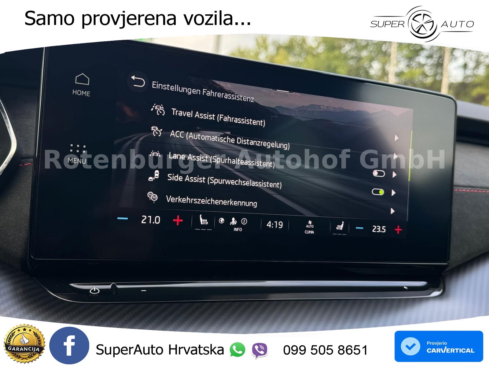 Škoda Octavia Combi RS 2.0 TDI (200 KS) DSG LED+GR SJED+ACC