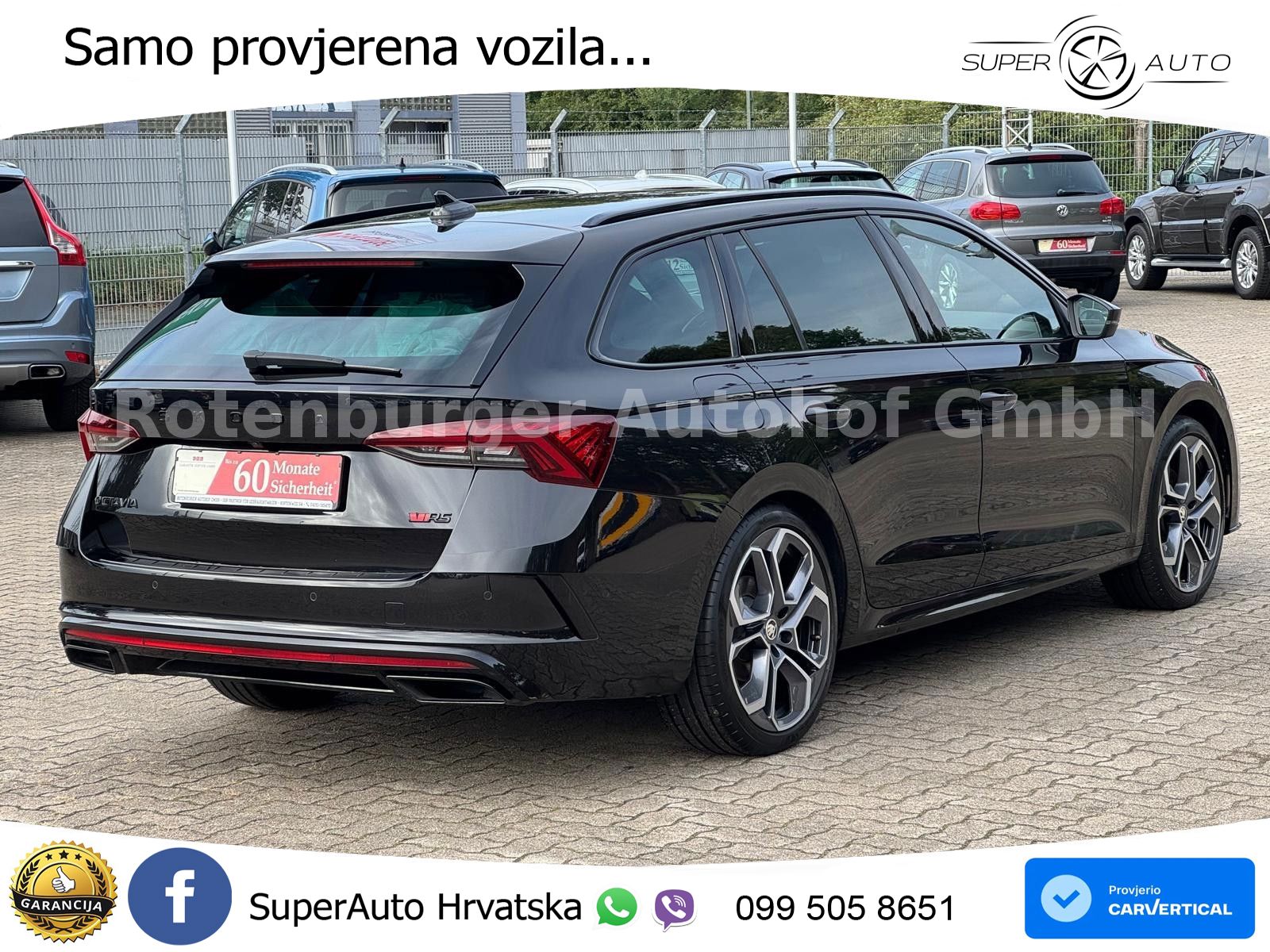Škoda Octavia Combi RS 2.0 TDI (200 KS) DSG LED+GR SJED+ACC
