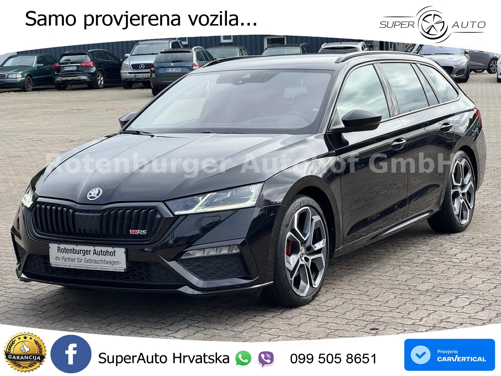 Škoda Octavia Combi RS 2.0 TDI (200 KS) DSG LED+GR SJED+ACC