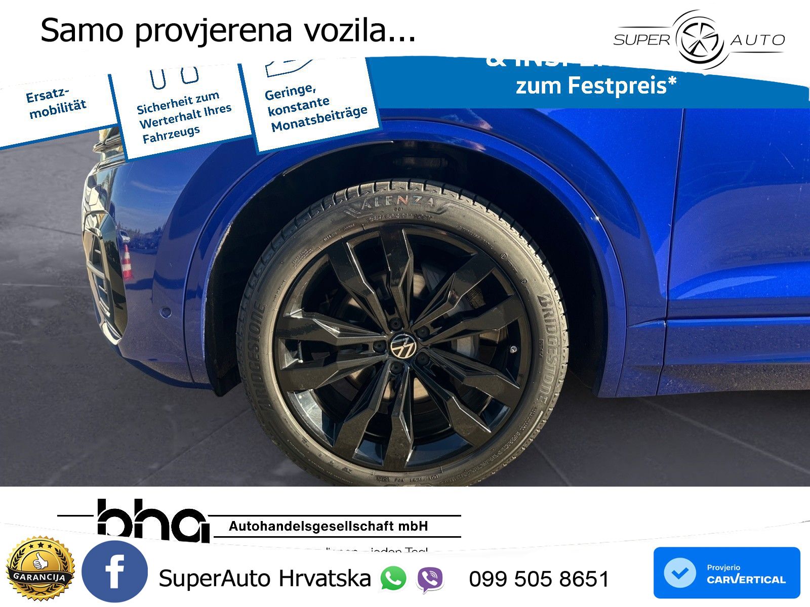 Volkswagen Touareg 3.0 V6 TDI (286 KS) 4MOTION Tiptronic R-Line ZRAČNI+ACC+GR SJED+KAM+PANO