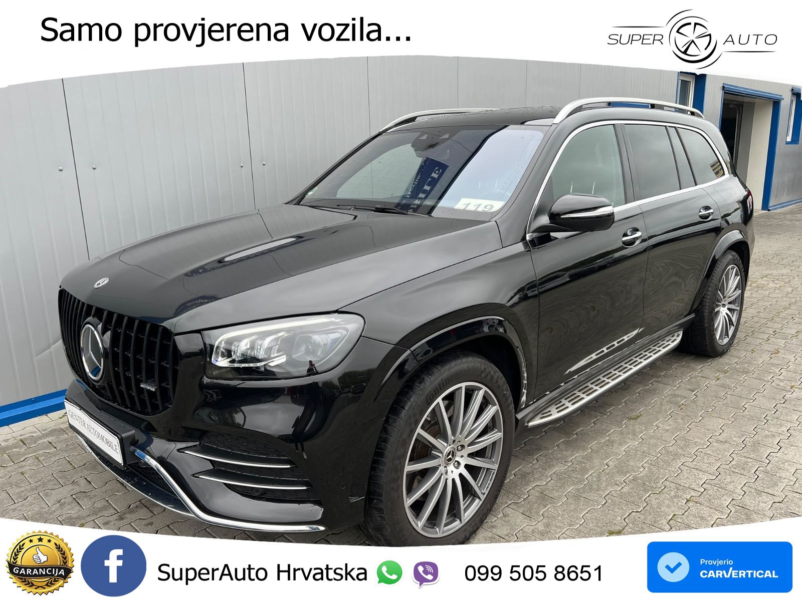 Mercedes-Benz GLS GLS 400d 4MATIC G-TRONIC AMG ACC+HEAD+4xGR SJED+360+PANO